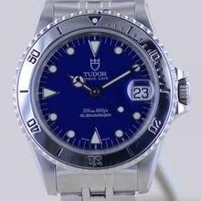 Thumbnail von Tudor Submariner Medium blue Dial Klassiker Stahlband Unisex 36mm B+P </h1>