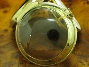 Thumbnail von Neusilber Open Face Spindeltaschenuhr Mit Schnecke & Kette Schlüsselaufzug </h1>