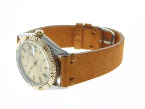 Thumbnail von Rolex Datejust Turn-O-Graph Stahl Gold Dial Kaliber 1570 selten v 1976 </h1>