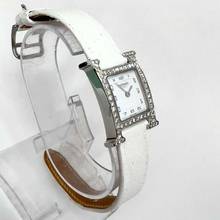 Thumbnail von Hermès Heure H 25mm Steel 0.91TCW DIAMOND Watch </h1>