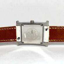 Thumbnail von Hermès Heure H 25mm Steel 0.91TCW DIAMOND Watch </h1>