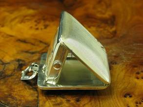 Thumbnail von Talis 925 Sterling Silber Handaufzug Klapptaschenuhr / Reiseuhr </h1>