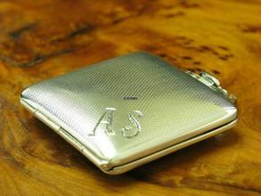 Thumbnail von Talis 925 Sterling Silber Handaufzug Klapptaschenuhr / Reiseuhr </h1>