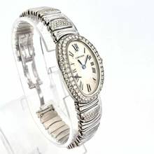 Thumbnail von Cartier Baignoire 23mm Quartz 18K White Gold 2.86TCW Diamond Watch </h1>