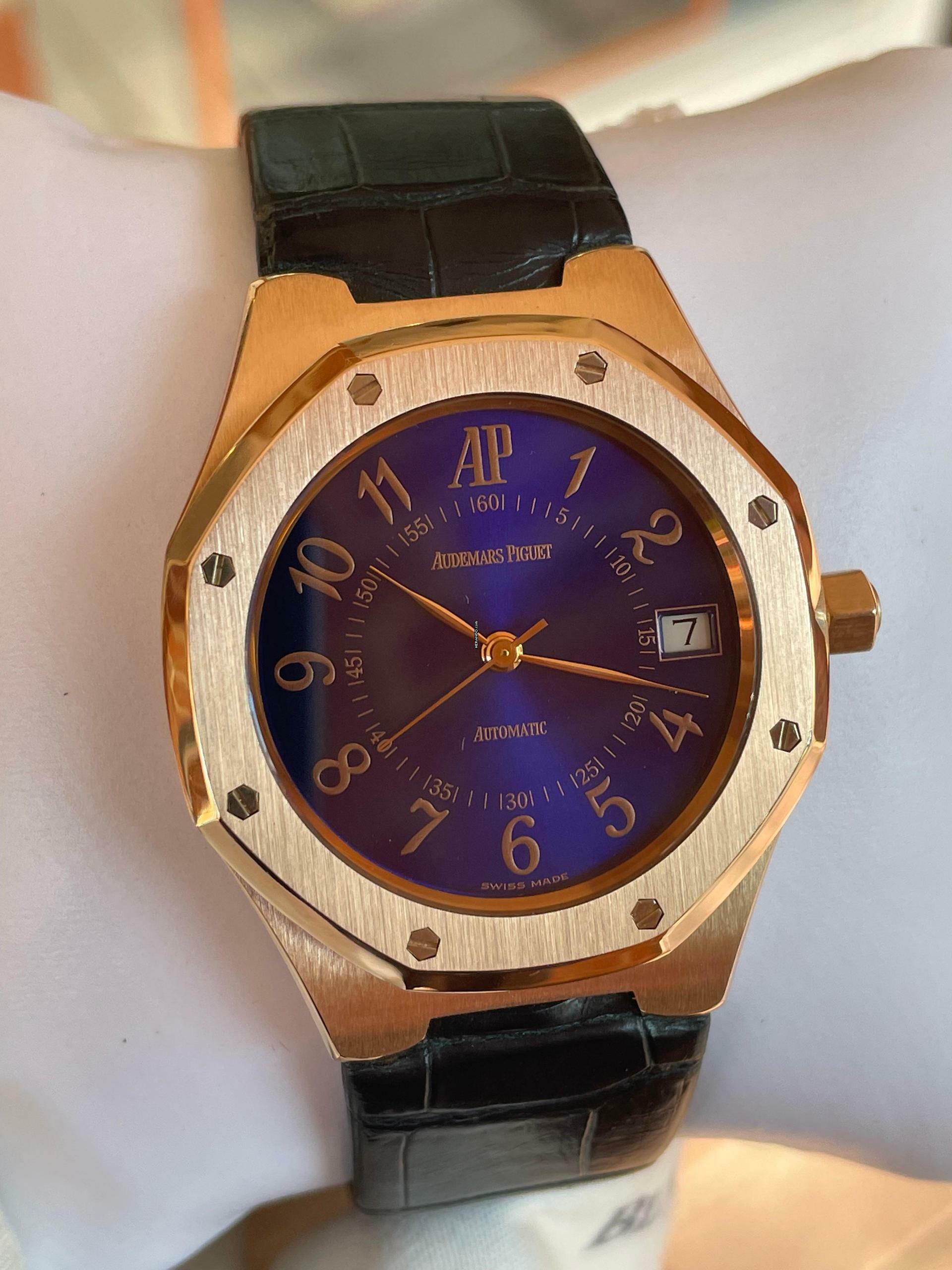 Audemars Piguet Royal Oak 18 Karat Rosegold limitierte Serie 10 Stück Weltweit Top Zustand purple </h1>
