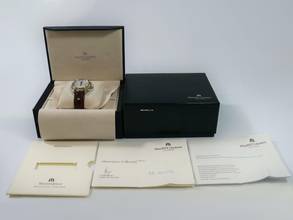 Thumbnail von Maurice Lacroix Masterpiece Flyback Annuaire Stahl-gold Automatic Herren / 15827 </h1>