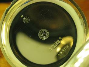 Thumbnail von Zenith Grand Prix Paris 14kt 585 Gold Savonette Taschenuhr Viertel-repetition </h1>