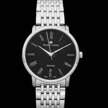 Thumbnail von Maurice Lacroix Les Classiques Tradition LC6067-SS002-310 - Les Classiques Automatic Black Dial Stainless Steel Men's Watch </h1>