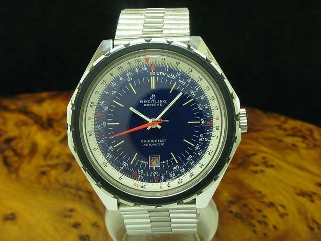 Breitling Chronomat Stahl Automatic Herrenuhr / Ref 188 / Kaliber Buren 12.s.c. </h1>
