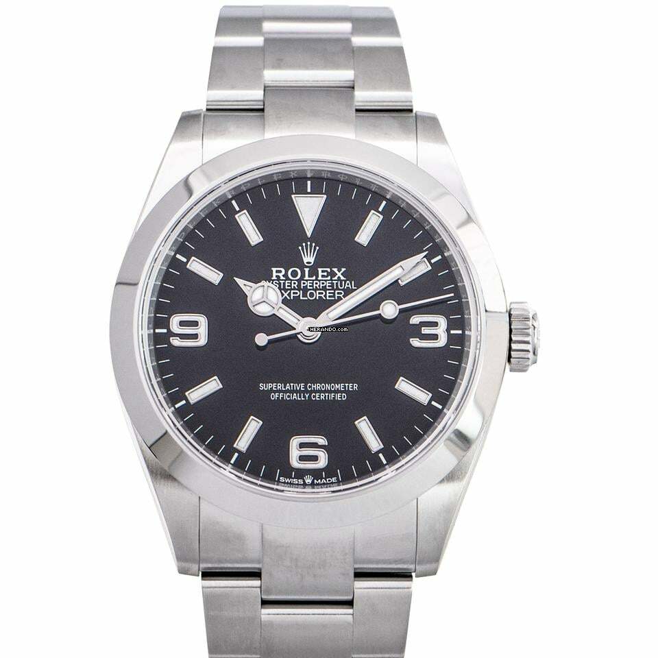 Rolex Explorer 224270 - Explorer Automatic Black Dial Stainless Steel Men's Watch </h1>