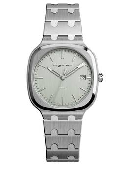  Pequignet Concorde Watch silver optional with gold Indexe 