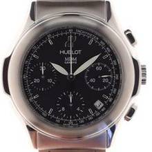 Thumbnail von Hublot Elegant Gents Automatic Wristwatch Chronograph MDM Maxi Elegant , Ref. 1810.130.1 </h1>