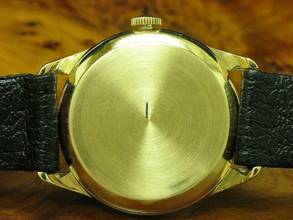 Thumbnail von Omega 18kt 750 Gold Handaufzug Herrenuhr / Ref 2650 / Kaliber 420 </h1>