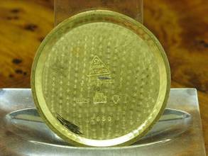 Thumbnail von Omega 18kt 750 Gold Handaufzug Herrenuhr / Ref 2650 / Kaliber 420 </h1>