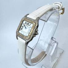 Thumbnail von Cartier Panthère 23mm Quartz 2 Tone 1.02TCW DIAMOND Watch </h1>