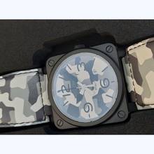 Thumbnail von Bell & Ross BR 03-92 Ceramic WHITE CAMO LIMITED EDITION BR0392-CG-CE/SCA