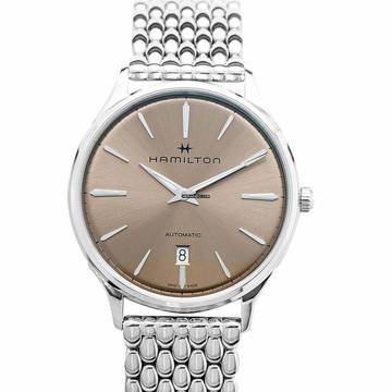  Hamilton Jazzmaster Thinline H38525121 - Jazzmaster Thinline Automatic Brown Dial Men's Watch </h1> 