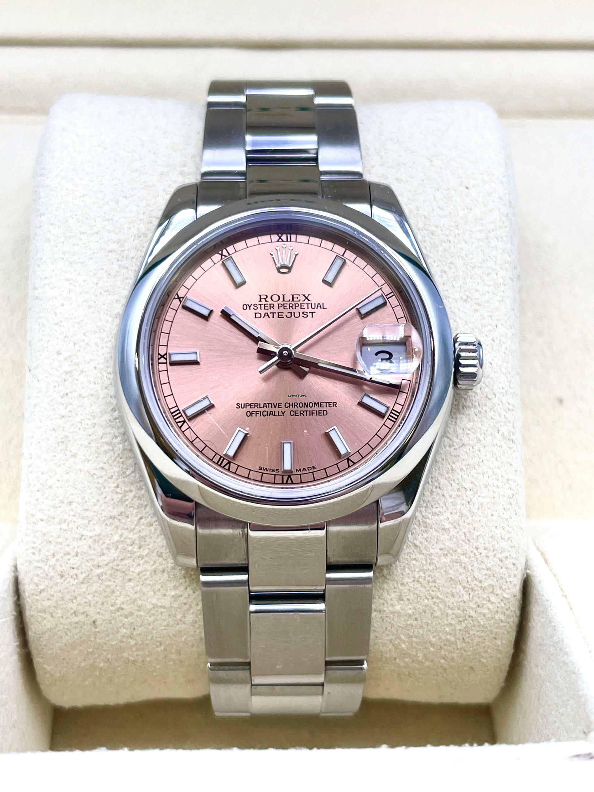 Rolex Datejust 31 Pink Dial Top Condition </h1>