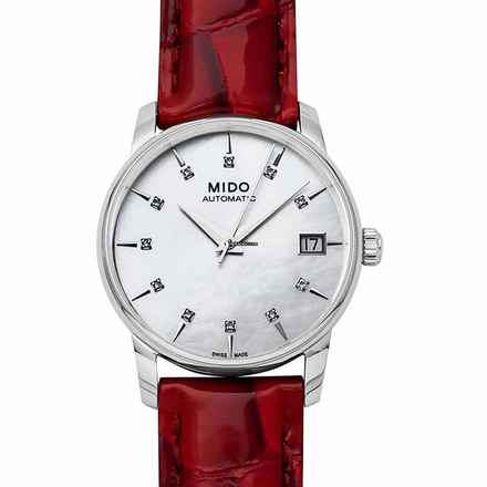  Mido M007.207.16.106.00 - Baroncelli III Automatic Mother of pearl Dial Stainless Steel Ladies </h1> 