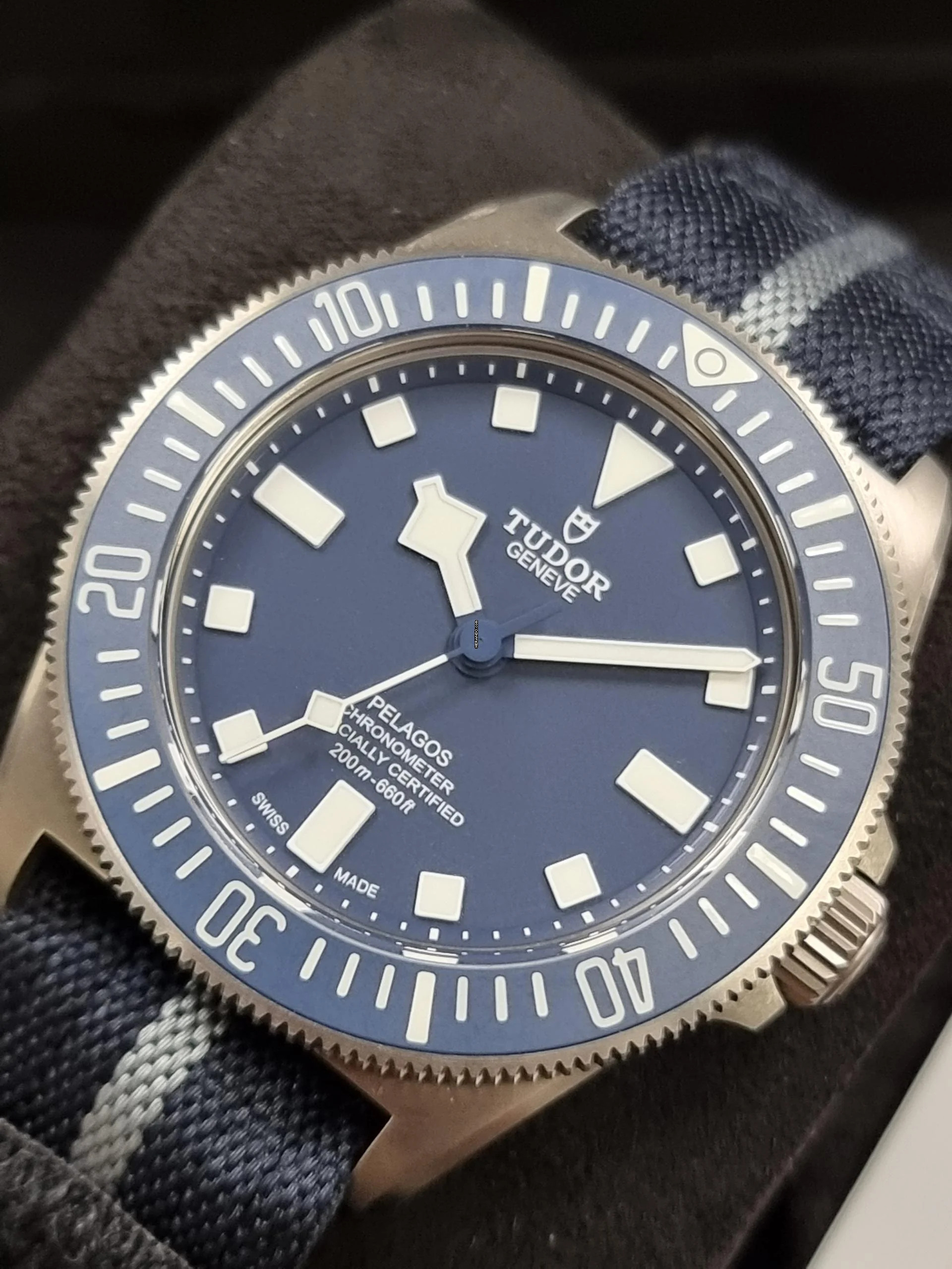 Tudor Pelagos FXD M25707B/25-0001 / M.N.25 Marine Nationale Very Good Full Set 8-2025