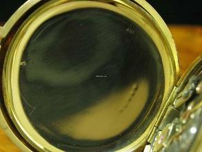 Thumbnail von 14kt 585 Gold Savonette Sprungdeckel Taschenuhr Viertel-repetition </h1>