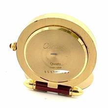 Thumbnail von Cartier Quartz 53mm 18K Yellow Gold Clock Watch </h1>