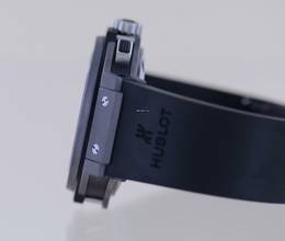 Thumbnail von Hublot Big Bang 44 mm Chronograph Tantalum Special Edition Grey Dial Rubber Strap Luxury 44mm </h1>