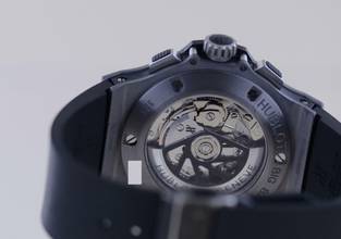 Thumbnail von Hublot Big Bang 44 mm Chronograph Tantalum Special Edition Grey Dial Rubber Strap Luxury 44mm </h1>