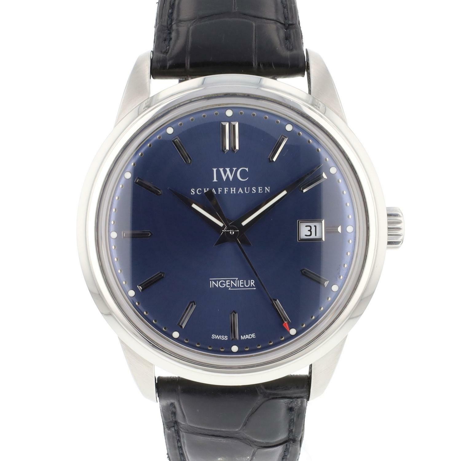 IWC Ingenieur Automatic Laureus Edition Blue Dial </h1>