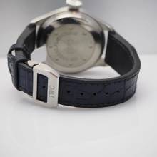 Thumbnail von IWC Große Fliegeruhr Pilot 5002 PLATINUM-DIAL Stahl/Leder UNIKAT Box+Papiere </h1>