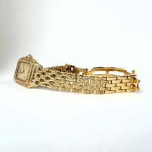 Thumbnail von Cartier Panthère Quartz 23mm 18K Yellow Gold ~3.2TCW Diamond Watch </h1>