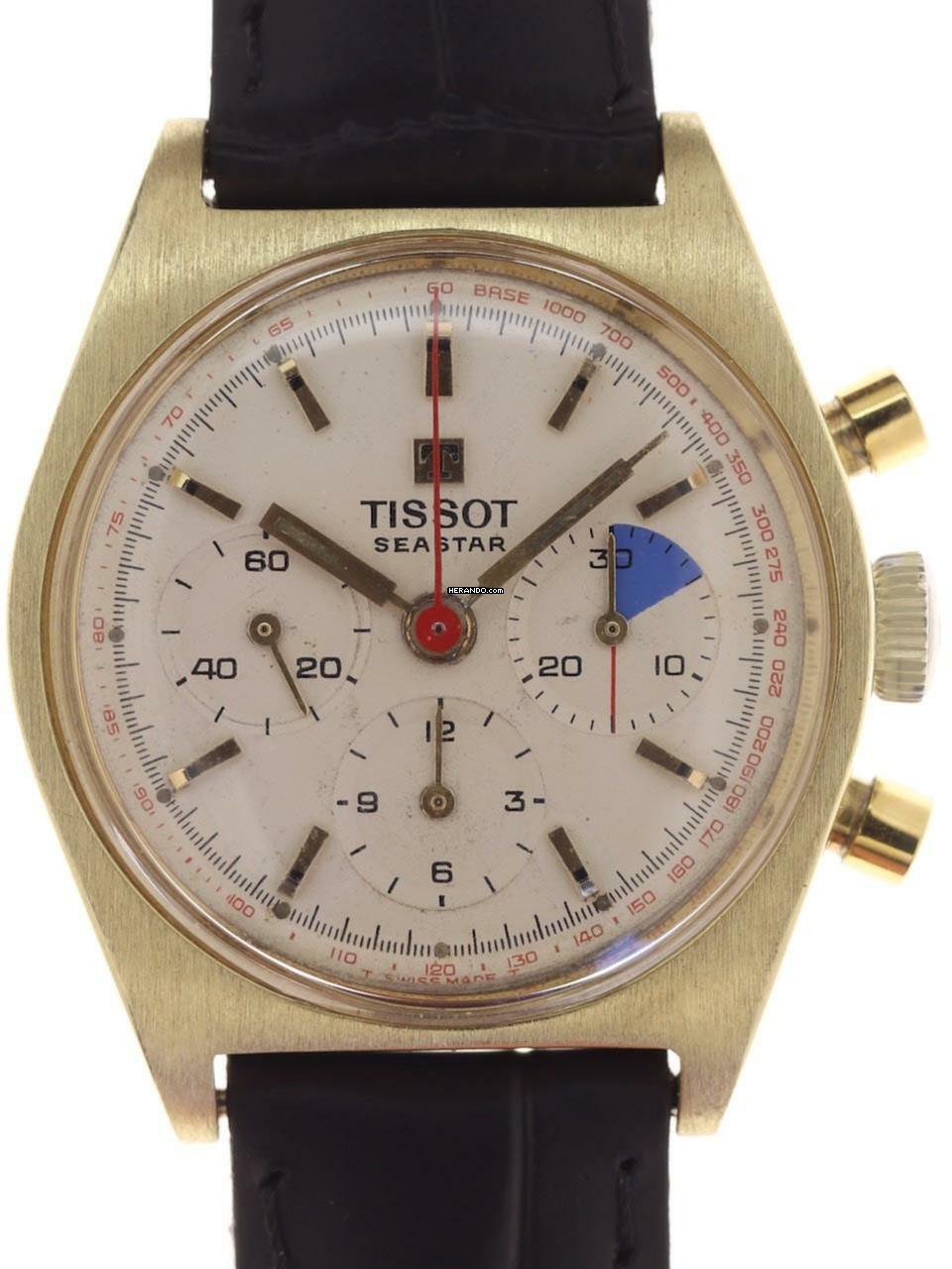 Tissot Seastar Gents manual wind wristwatch Chronograph Seastar </h1>