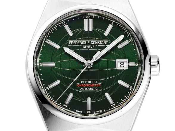  Frederique Constant Highlife Stahl Automatik Chronometer Armband Stahl 39mm Ref.FC-303G3NH6B Box&Pap. Full Set Neu 