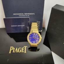 Thumbnail von Piaget Polo Special Edition Full Gold Blue Dial 38mm Automatico Completo