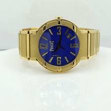 Thumbnail von Piaget Polo Special Edition Full Gold Blue Dial 38mm Automatico Completo