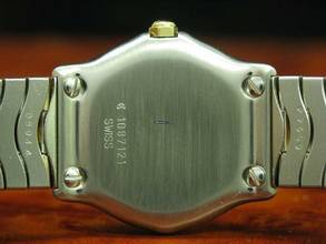 Thumbnail von Ebel Sport Classic 18kt 750 Gold / Edelstahl Damenuhr Mit Datum / Ref 1087121 </h1>