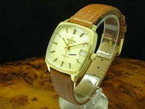 Thumbnail von Eterna Sonic 18kt 750 Gold Electronic Stimmgabel Herrenuhr / Kaliber Eterna 1550 </h1>