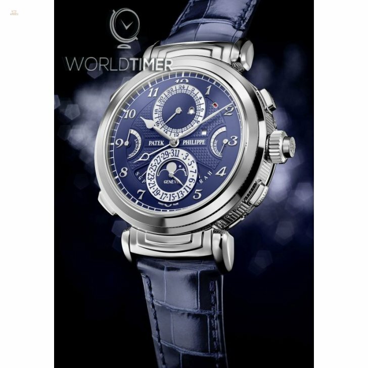 Patek Philippe [NEW MODEL] Grand Complications Grandmaster Chime Blue Dial 6300G-010