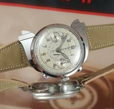 Thumbnail von Nicolet CHRONOGRAPH ART DECO DIAL & CASE RARE VINTAGE