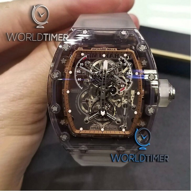 Richard Mille RM 56-01 Brown Sapphire Tourbillon
