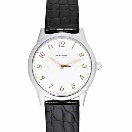  Montblanc Bohème 123867 - Bohème Quartz White Dial Stainless Steel Ladies Watch </h1> 