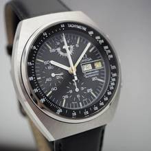 Thumbnail von Omega Speedmaster Mark IV 4.5 176.0012 Stahl/Leder Top </h1>