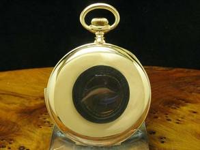 Thumbnail von Girard Perregaux 14kt 585 Gold Savonette Taschenuhr 5-minuten Repetition </h1>