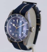 Thumbnail von Tudor Black Bay Bronze grey Dial Top LC100 Cool 2021 B+P Textilband </h1>