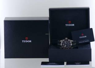 Thumbnail von Tudor Black Bay Bronze grey Dial Top LC100 Cool 2021 B+P Textilband </h1>