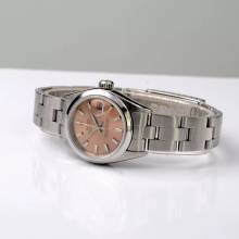 Thumbnail von Rolex Oyster Perpetual Lady Date Datejust 69160 Ladies 26MM Salmon dial </h1>