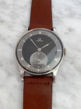 Thumbnail von Omega Classic Oversize Jumbo Vintage 37mm Art Deco 30t2 ck 859 Black-Grey Two Tone Dial ck 859