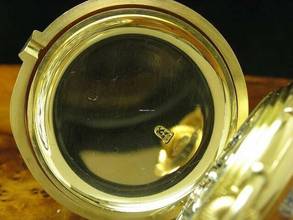 Thumbnail von Ulysse Nardin 18kt 750 Gold Savonette Taschenuhr Minuten Repetition </h1>