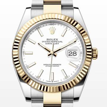  Rolex Datejust 41 NEW&UNWORN//2021//41MM//WHITE DIAL//STEEL/GOLD//REF. 126333 # 716 </h1> 