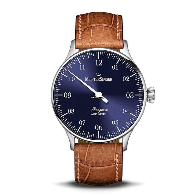Meistersinger Pangaea Nova Einzeiger Herrenuhr Automatik PM9908